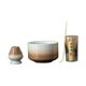 thumbnail image 2 of Juego de té matcha japonés con cucharilla, accesorio para la ceremonia del matcha japonés Café Blanco, 2 of 9