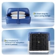 thumbnail image 3 of CazToi 2 Pack Low Back Folding Boat Seats Thick Sponge Padded Marine Seats with Rust-Proof Aluminum Hinges, 3 of 7