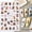 2, variant on Lovely Dog Cat Animal Bunny 3D Korean Cartoon Scrawl Relief Self Adhesive Nail Art Stickers Pretty Puppy Kitty Star Manicur tool