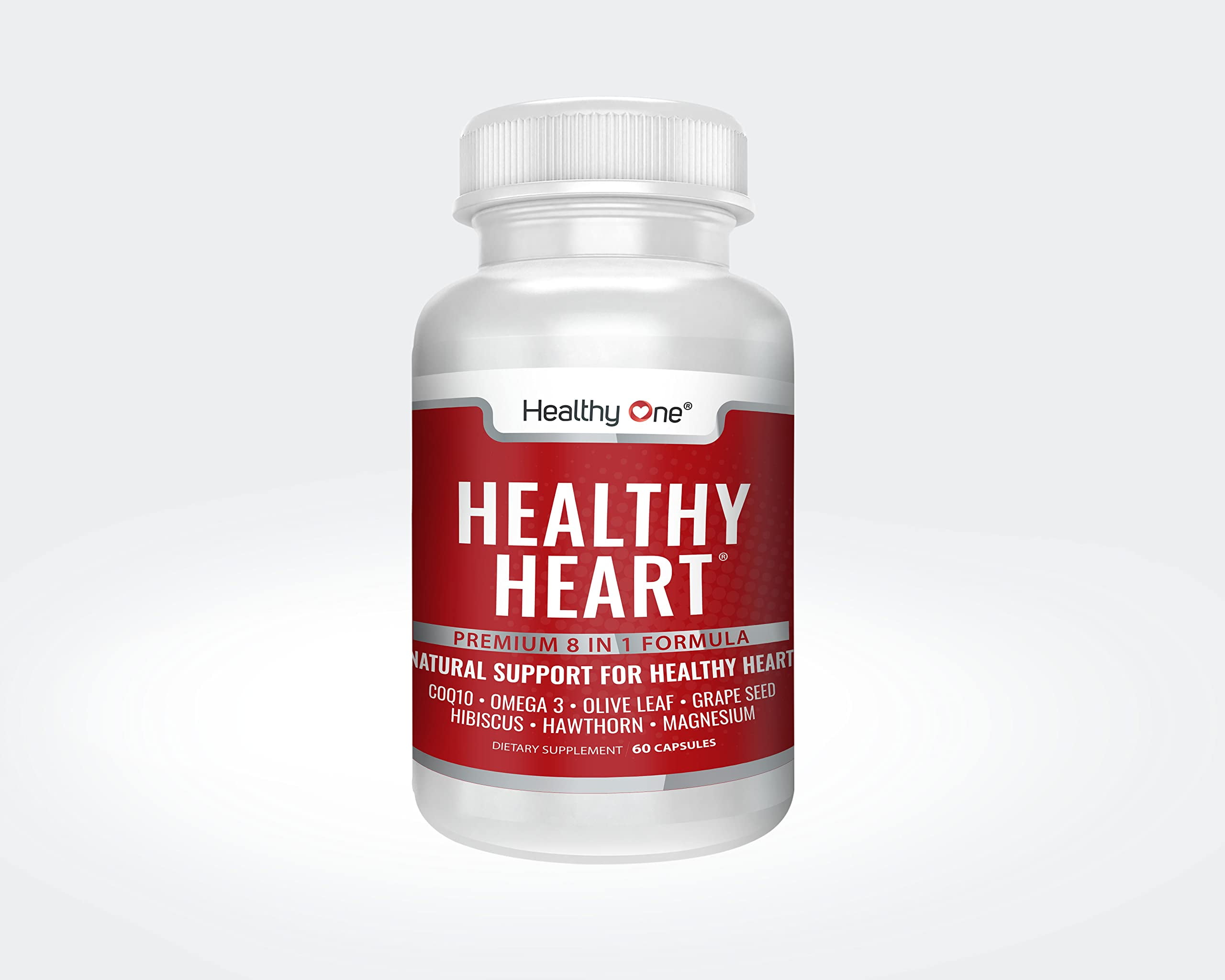 Healthy Heart Supplement 8 AllNatural Ingredients Helps Manage