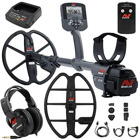 minelab ctx 3030 underwater detector bundle with 17" dd smart coil