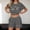Dark Gray, variant on MAIHAN Women Summer Outfits Y2k Outfits Shirt & Shorts Clothes Set Leggings Sets Women 2 Piece Outfits Comfortable Playwear Daily Wear