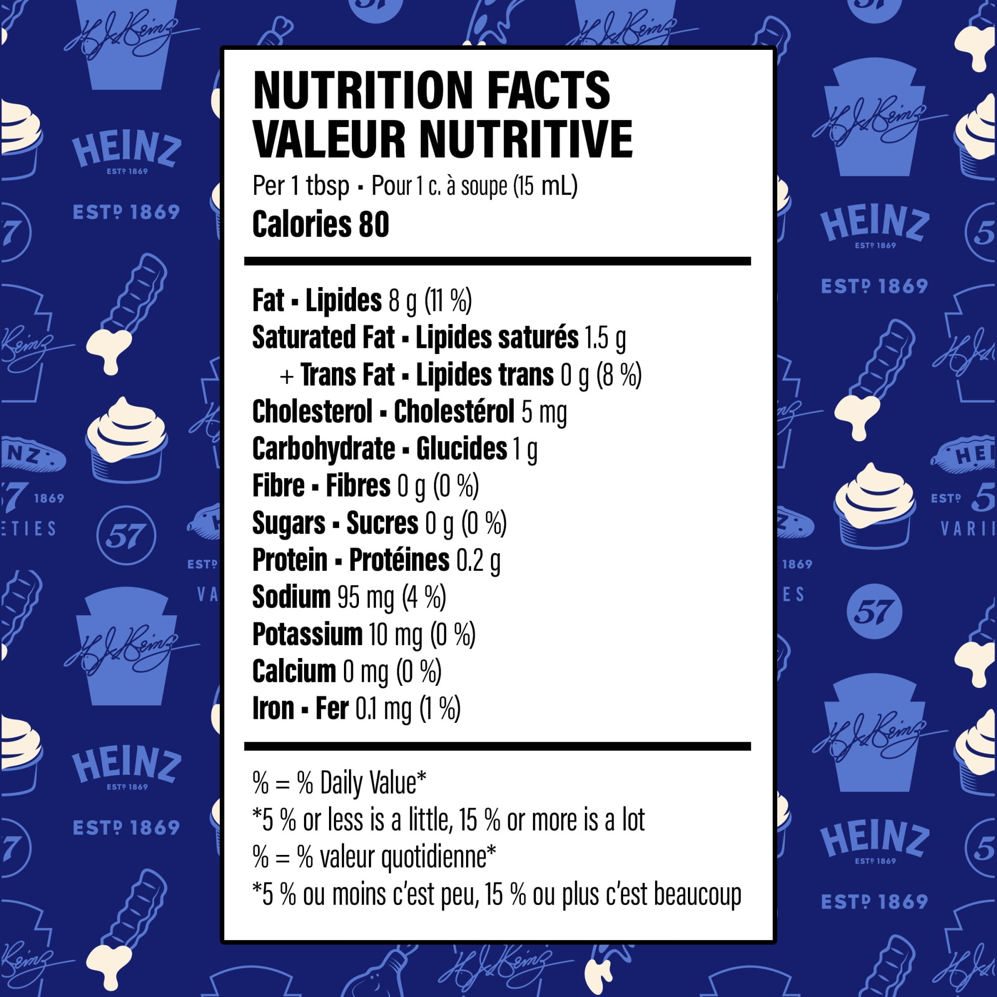 Heinz Garlic Mayonnaise Style Sauce, 340 mL Bottle, 340mL