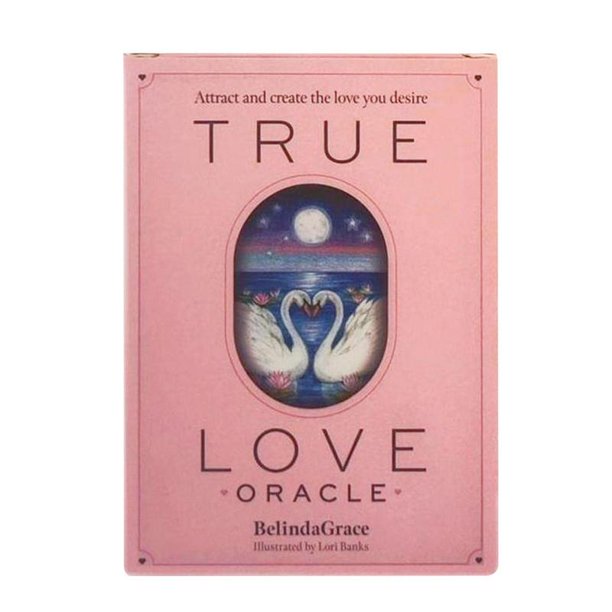 Cartas de Tarot completamente en inglés, cartas de oráculo de amor verdadero, adivinación del destino, baraja de Tarot, fiesta familiar, entretenimiento, juego de mesa de adivinación Fivean unisex