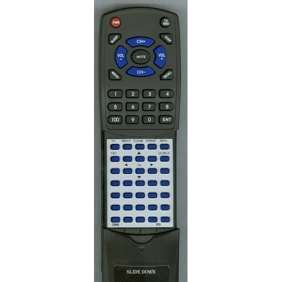 Replacement Remote for RCA 276045, RC246, L42FHD37R, L46FHD37R, L32HD31RYX12, L40FHD41YX8, L22HD41, L42FHD37RYX26, L32HD31R, L32HD41, L40FHD41YX9, L4