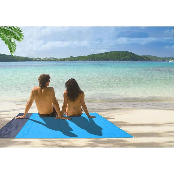 Tapis De Pique-nique Imperméable Pliable 150x200 Cm – Doux, Portable, Pour Plage Et Camping