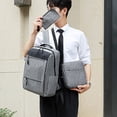 thumbnail image 3 of 16-Inch Travel Laptop Backpack Set - Multipurpose 3-Piece Backpack with Crossbody Bag for Work, School, and Outdoor Adventures, 3 of 7