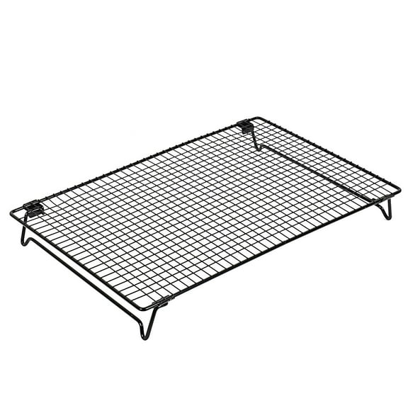 Uxcell Cooling Rack for Baking 1-Pack, 16.5 x 10.5 Inches Baking Rack, Metal Wire Bread Cake Cookie Rack, Oven Safe for Cooking, Roasting, Grilling