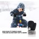 thumbnail image 4 of pares de guantes para niños y niñas, manoplas con forro polar de invierno para niños, guantes de punto gruesos y cálidos con cordón, 4 of 7