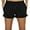 Black, variant on icyzone Athletic Lounge Sweat Shorts for Women Running Cotton Shorts