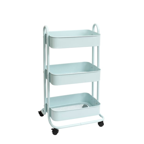 We R Memory Keepers 3Tier Steel Rolling Storage Cart, 36 1/2" x 17" x
