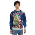 thumbnail image 4 of Merry Christmas and Happy New Year Santa Australian Shepherd Holiday Xmas Winter 2025 All Over Print 3D Sweatshirt Unisex Merch Aussie Dog Lover Gifts - 00024, 4 of 6