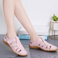 thumbnail image 6 of AXXD Pink Sandals for Women Summer Leather Sandals Comfortable Soft Soled Mom Shoes Paste Casual Shoes, 6 of 6