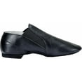 thumbnail image 4 of Unisex Leather Upper Slip-on Jazz Shoe with Elastics for Women and Men's Dance Shoes, 4 of 7