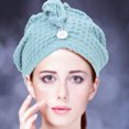 thumbnail image 1 of SWETRACE Gorro Para Cabello Azul Microfibra Suave Facil Y Efectivo, 1 of 6