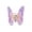 F, variant on 3D Embroidered Butterfly Car Decorations, Adhesive Wing Waving Butterfly Ornaments for Women Girls, Interior Dashboard Accessories for Car & Home, Blue