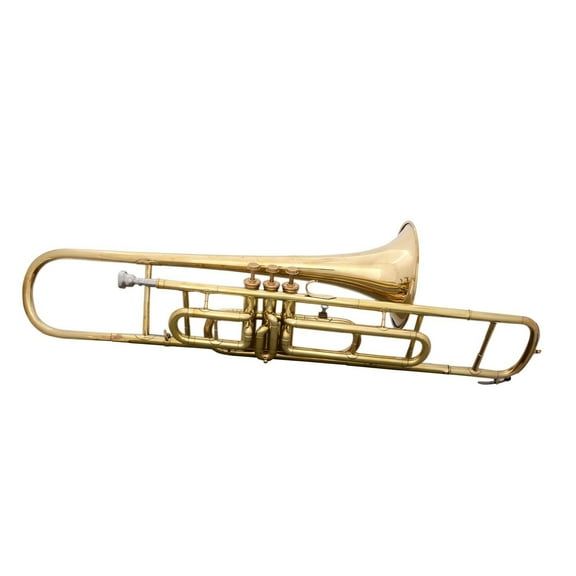 QUEEN EXPORT Bb Pitch Trombone with Hard Case and MouthPiece for Beginners