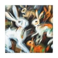 thumbnail image 3 of Rabbits in Expressionism - Canvas, 3 of 25