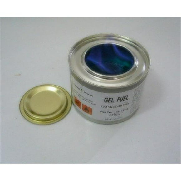 Food Service 91634 2.5 Hour Blue Magic Meth Gel Fuel