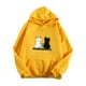 thumbnail image 2 of Sudadera con capucha de mujer Yuyangstore Amarillo xxl, 2 of 4