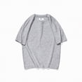 thumbnail image 4 of NIEWTR Boys Short Sleeve Shirts Kids Summer Crewneck T-Shirts Casual Tops Tees（Grey,8-9), 4 of 4