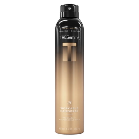 TRESemmé Workable Hairspray for Brushable + Customizable Hold A-LIST Collection Developed Safe for All Hair Types 8.5 oz