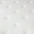 thumbnail image 5 of Studio Designs Home Camber Modern Large Cocktail Tufted Square Ottoman with Metal Frame and Blended Leather - Bronze,, 5 of 6