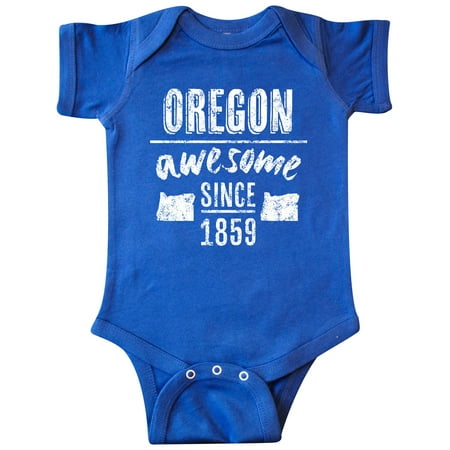 

Inktastic Oregon Awesome Since 1859 Gift Baby Boy or Baby Girl Bodysuit