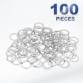 thumbnail image 3 of Uxcell M12x16x1mm Flat Washers, 100PCS Aluminum Automotive Drain Plug Gaskets, Silver, 3 of 7