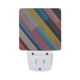 thumbnail image 5 of Yayeee LED Plug in Night Light for The Home with Auto Dusk to Dawn Light Sensors, 2 Pack, Color Striped, 5 of 6