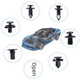 thumbnail image 2 of Kit de reparación de parachoques de coche universal a presión, 723 piezas, en caja, juego de tornillos a presión, 2 of 4