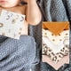 thumbnail image 4 of Breathable Wipe Towel Saliva Wipes with Rainbow Pattern Strong Absorbent 4 Layer Handkerchief Nursing Towel for Toddlers, 4 of 4