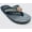 BLACK, variant on Wave Men's Retro Waves Flip Flop Sandals