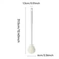thumbnail image 3 of Long Handle Flexible Silicone Bottle Cleaning Brush Soft Non-Abrasive Bristles For Deep Cleaning Every Corner Of Cups Bottles Thermoses Beverage Bottles Multi-Purpose Design For, 3 of 9