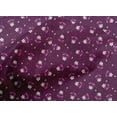 thumbnail image 4 of oneOone Cotton Poplin Purple Fabric Florals Sewing Material Print Fabric By The Yard 56 Inch Wide, 4 of 4