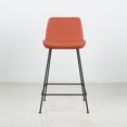 thumbnail image 4 of Capri Modern Leatherette Bar Stool, 25-inch/29-inch Seat Height, 4 of 4