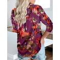 thumbnail image 4 of KISSMODA Women's Shirts Fashion Casual Loose Fit Long Sleeve Button Down Lightweight Collared Blouse Tops, 4 of 4