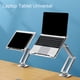 thumbnail image 3 of Methold Soporte de libro de aleación de aluminio ergonómico multifuncional ángulo ajustable Universal soporte de repuesto para portátil de Videojuegos y accesorios Plata tipo 2, 3 of 6