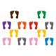 thumbnail image 3 of 12 pares Pegatinas de metraje para Kindergarten Pegatinas preciosas y prácticas (color al azar), 3 of 5