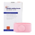 thumbnail image 1 of Cinturón de hernia umbilical para bebé, 2 unidades, portátil, de algodón suave, para tratamiento de hernia infantil, color rosa, 1 of 12