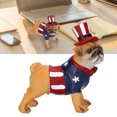 thumbnail image 3 of Estatua De Perro, Estatua De Bulldog, Estilo Americano, Tamaño Pequeño, Resistente, Duradera, Vívida, Hermosa Para Decoración De Escritorio Del Hogar, 3 of 7