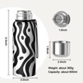 thumbnail image 7 of 20 Oz Black Modern Art Geometric Coffee Tumbler Double Wall Insulated Stainless Steel Water Bottle | Metal Reusable Thermoses Flask with Cup Cap | Leak & Sweat Proof with Anti-Dust Lid, 7 of 7