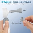 thumbnail image 4 of Wireless Ear Otoscope with 1080P HD Camera and 4 LED Lights 1.38inch IPS Display Ear Camera with Inspection Head, 4 of 9