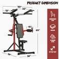 thumbnail image 3 of Syedee Plate Loaded Deltoid and Shoulder Press Machine, Multifunctional Lateral Raise Machine with Adjustable Seat and Backrest, 800 Weight Capacity, 3 of 12
