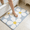 Blue Flower, variant on Cute Red Spider Web Bath Mat Red Bathroom Rugs Bathroom Accessories, Funny Non Slip Floor Bath Rug Machine Washable Bathmat Soft Microfiber Carpet for Bathtub & Shower (23.6 * 15.7 Inch)