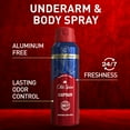 thumbnail image 3 of Old Spice Aluminum Free Men's Body Spray Captain, 5.1 oz, 3 of 12