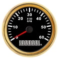 thumbnail image 6 of 85mm Boat Tachometer 0~6000 RPM Tacho Gauge Meter Gauge Digital Hourmeter Marine Outboard Engine Motor Generator 9-32V ,Easy to Install, 6 of 6