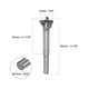 thumbnail image 2 of Broca Forstner Uxcell de 16 mm (5/8") de Carburo de Tungsteno para Bisagra de Madera, 2 of 7