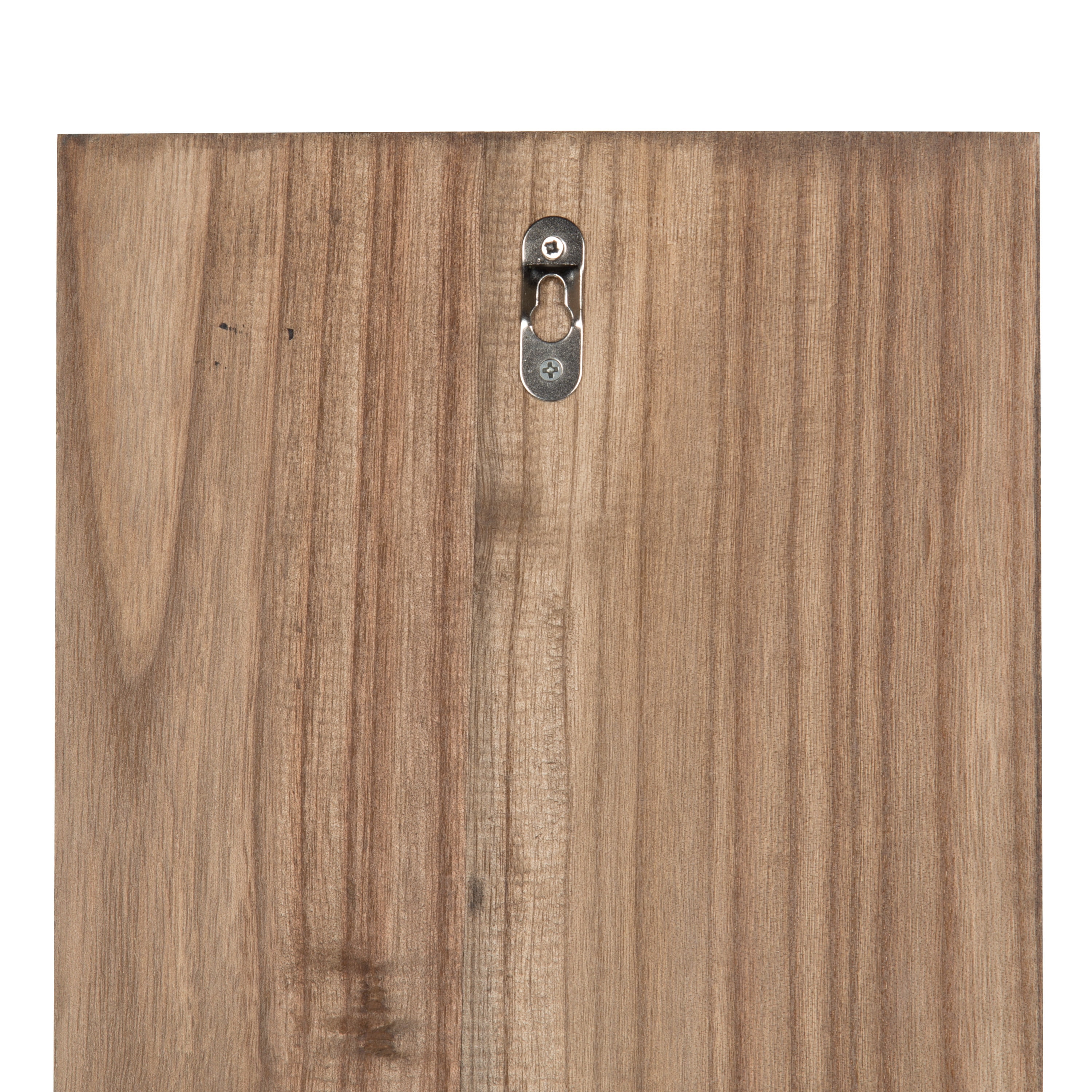 Kate and Laurel Growth Chart 6.5' Wood Wall Ruler, Rustic Brown