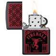 thumbnail image 5 of Zippo Fireball Dragon Black Matte Pocket Lighter, 5 of 6